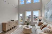 Photos are of the model Nash townhomes. Colors and options may vary.
Please stop by the sales office to speak with an on-site agent!!