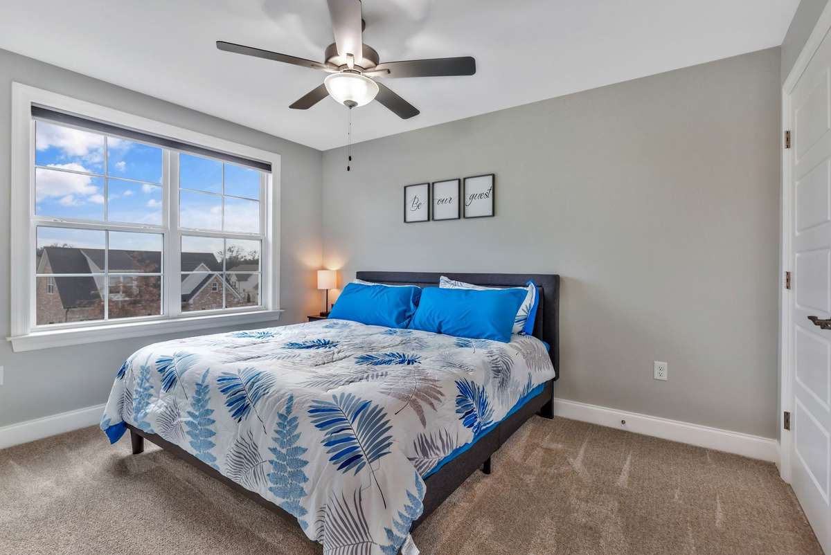 Bedroom 4 with extra large closet