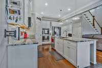 All Stainless Steel appliances.