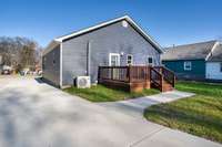 12 x 10 stained back deck