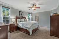 Expansive primary suite!