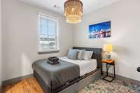 Third floor 1st bedroom with walk in closet and ensuite bathroom