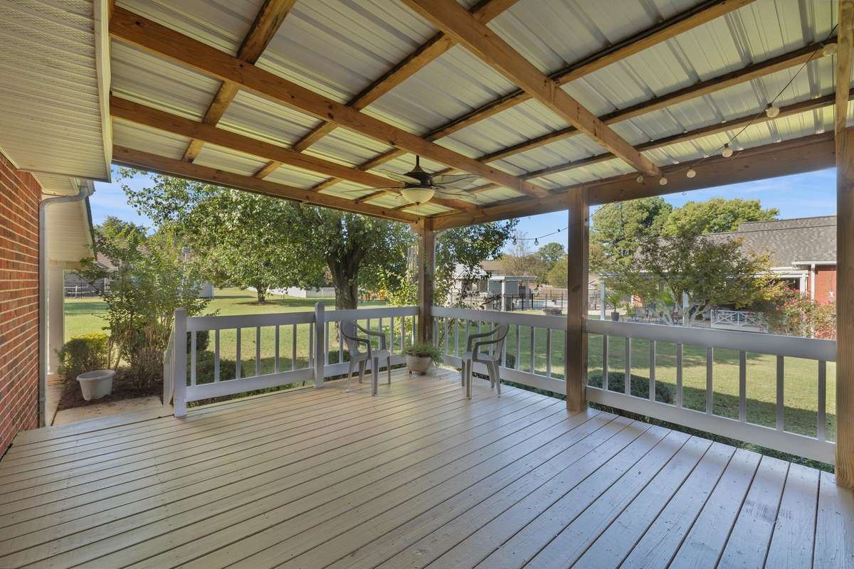 Covered Deck