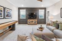 The options are endless with how to lay out this loft space!