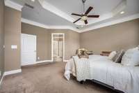 One more look at this primary bedroom.