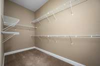 One more look at the primary closet.