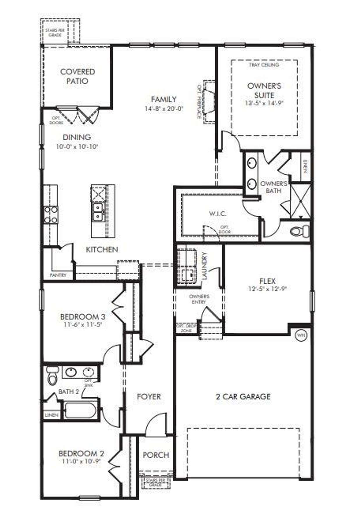 Floor Plan is the same but flipped