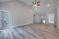 This is not a photo of the actual listing, but is another build of the same plan.