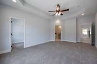 This is not a photo of the actual listing, but is another build of the same plan.