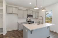 Take note of the Patterson Difference, seen clearly in our quality craftsmanship + designer finishes throughout...