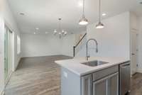 Ideal space for daily living + entertainment...