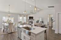 Note the Patterson Difference in our quality craftsmanship + designer finishes throughout...