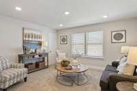 Upstairs, be greeted by a sizable loft with possibility for game room, gym or home theater.