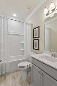 Full Bath 2 on Main Level / Quartz Countertops