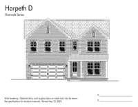 This new elevation features a FULL-BRICK FACADE!