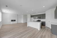 This is a photo of one of our model homes. Please know that some of the exterior and interior finishes, paint, and features may vary.