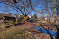 On-site community park with gazebo, green space and playground.