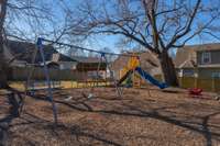 On-site community park with gazebo, green space and playground.