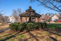 On-site community park with gazebo, green space and playground.