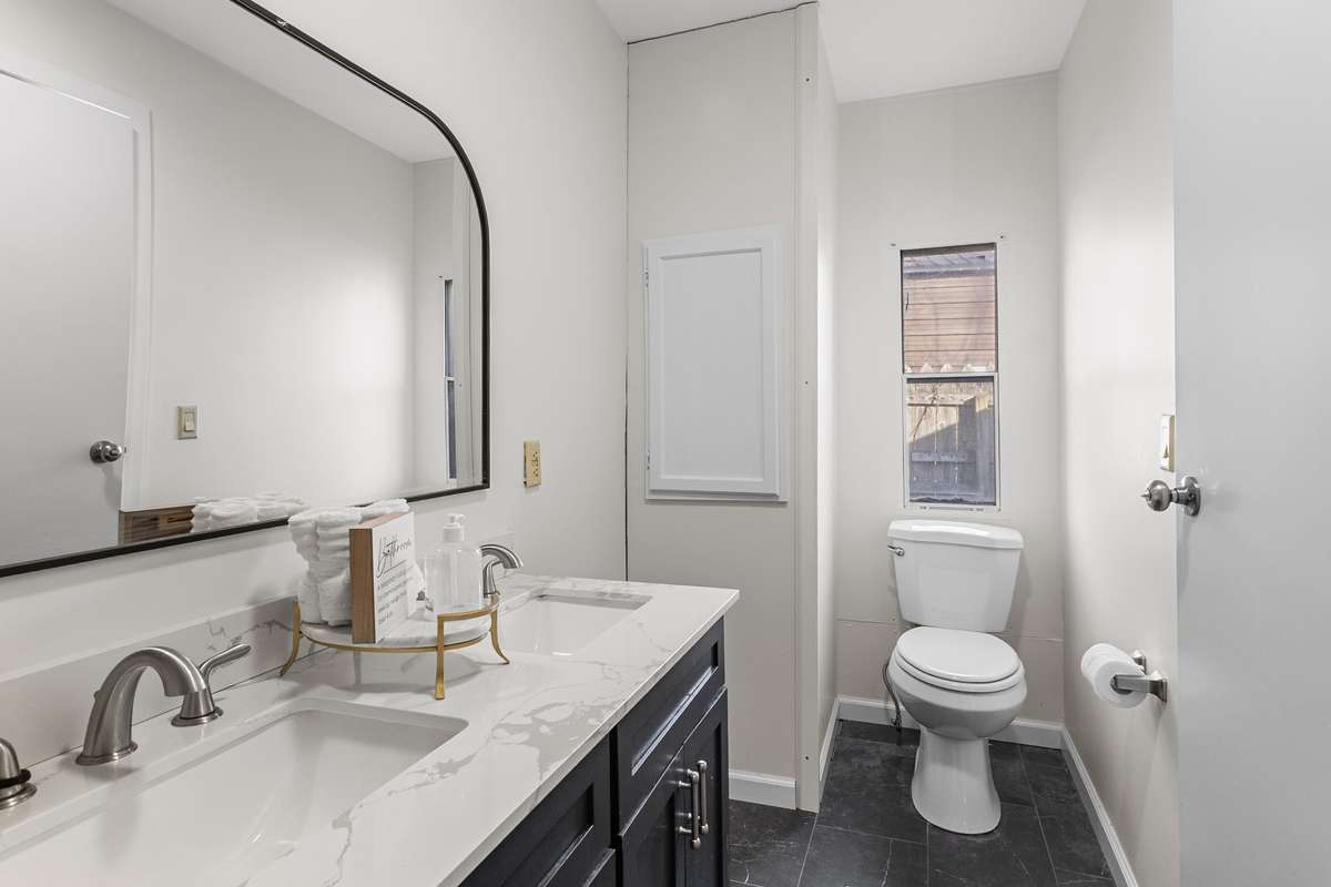 Master bathroom