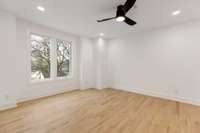 Primary bedroom on second floor