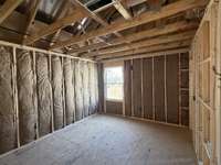 ***Photo taken on 12/13/25 to show the current status of construction***

Bedroom #2 (On 2nd Floor)
