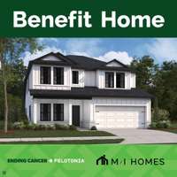 This home is M/I Homes designated Pelotonia home- helping end cancer one dollar at a time