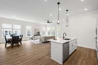 Pictures from a move in ready Corsair Floorplan