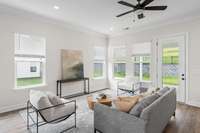 Pictures from a move in ready Corsair Floorplan