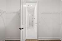 Large primary closet