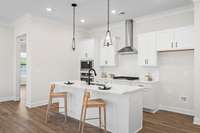 Pictures from a move in ready Corsair Floorplan