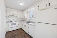 Freshly remodeled kitchen