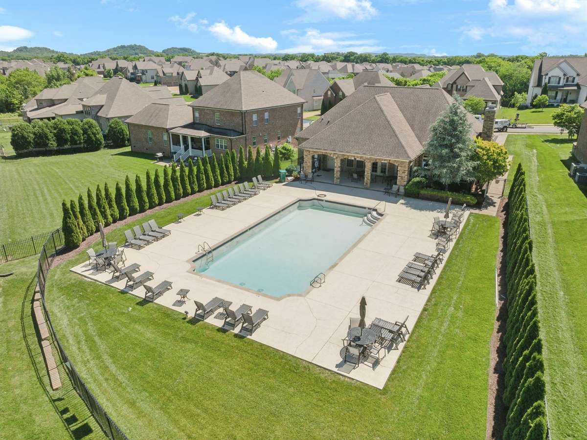 Community club house and pool!