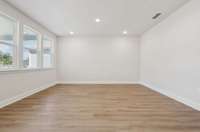 Canyon living space. Photo is of similar home, same plan. Colors, interior selections, elevations, garage swing, and upgrades may vary.