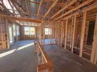 Actual kitchen and dining under construction