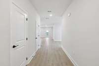 Darlington Foyer. Photo is of similar home, same plan. Colors, interior selections, elevations and upgrades may vary.