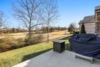 Your view of the golf course.