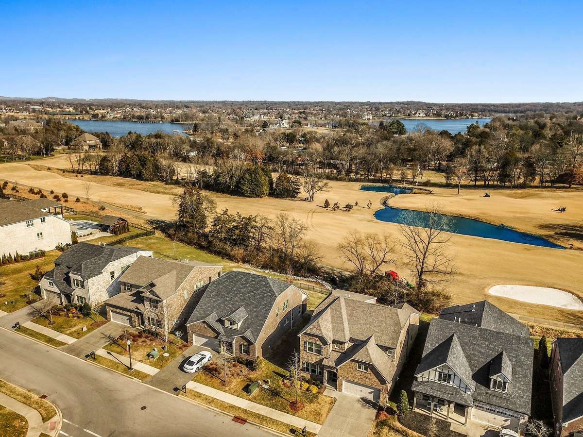 This beautiful home backs up to the golf course.