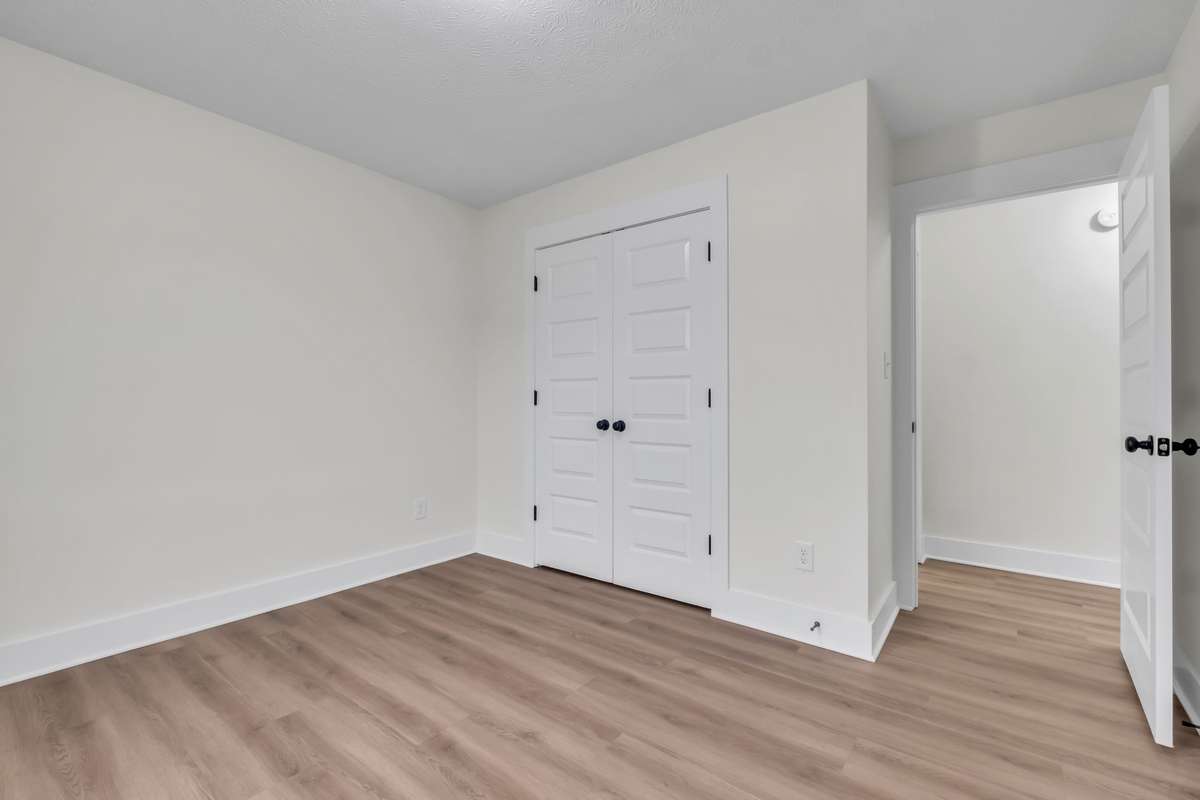 Extra-large closet.