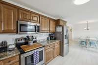 Enjoy preparing meals with your SS appliances including a large refrigerator, oven, & built in microwave. 68 Taylor Rd. Manchester, TN 37355