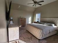 Upstairs primary bedroom