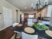 View of downstairs from dining area