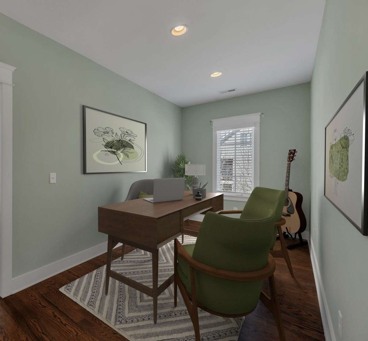 Make your office anything you like or make it a relaxing reading area