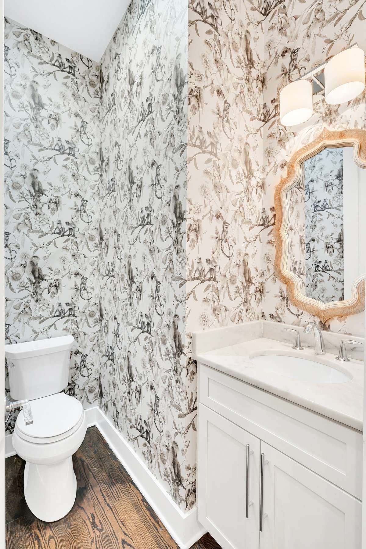 Powder room on main level