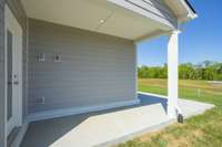 Rear covered & uncovered patio included. Extension optional.  **All photos are of a previously constructed Covington floorplan.**