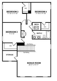 Make the Bonus Room another suite (add a bedroom and bath) total of 5 beds/3 baths