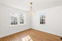 Abundant windows to let lots of light in