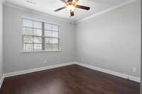 Bedroom 3 also brings a ton of natural light and overlooks the front yard