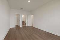 Walk in closet in the Guest Bedroom downstairs!