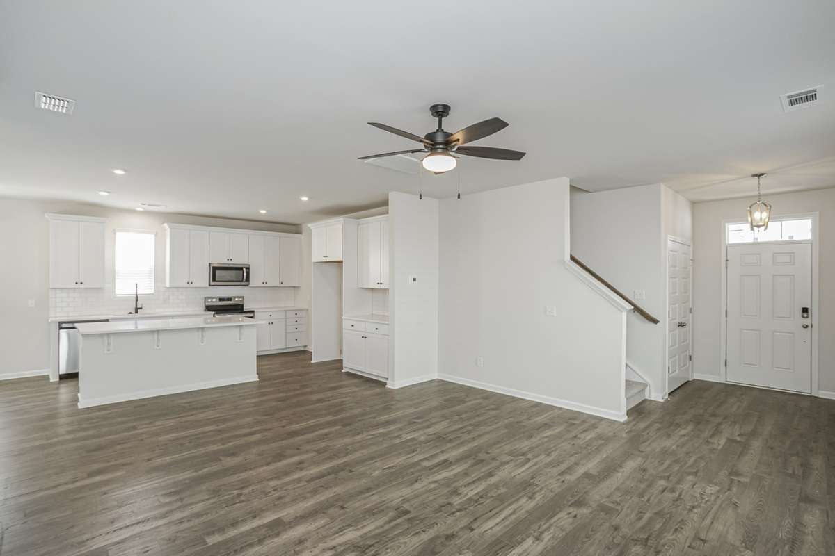 Open layout great for entertaining! **All photos are of a previously constructed Covington floorplan.**
